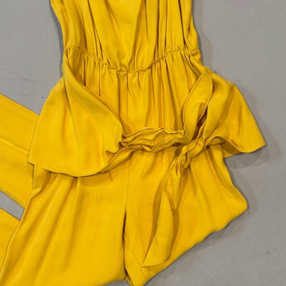 BCBGeneration Yellow Jumpsuit - Picture 5 of 10